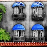 Blue Awning Painting