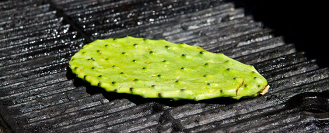 Grilled Cactus Pads