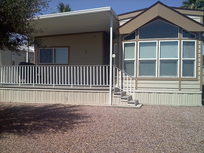 Mobile Home Skirting from Mesa Awning