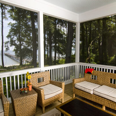 How to Go From Bare Patio to Screen Room