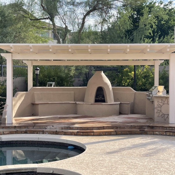 Professional outdoor pergola installation services in Mesa, AZ