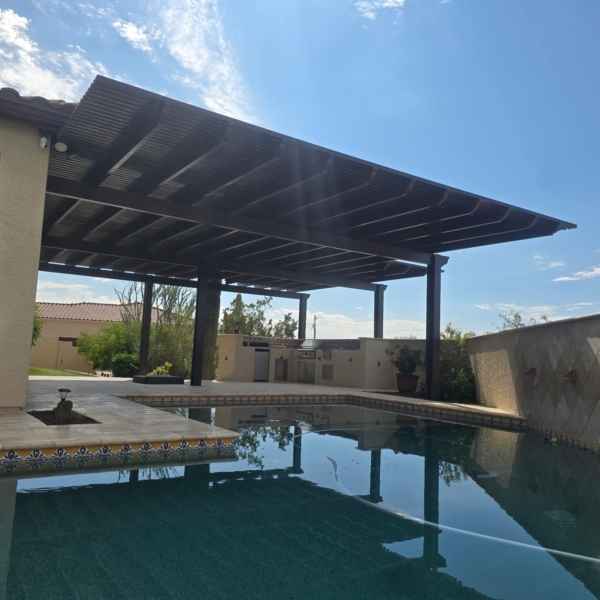 Cedarwood patio cover