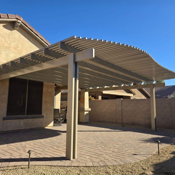 Professional Alumawood patio cover installation in Mesa, AZ