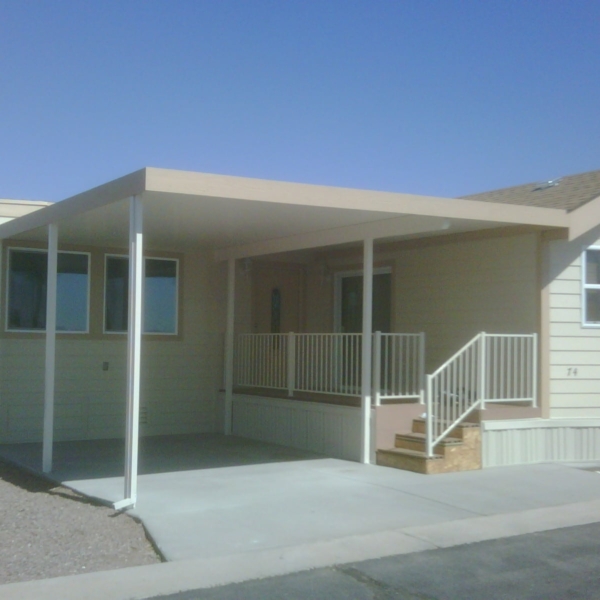 Awning installation in Mesa, AZ