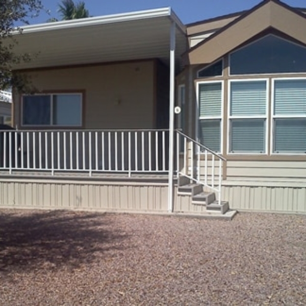 Mobile home skirting in Mesa, AZ