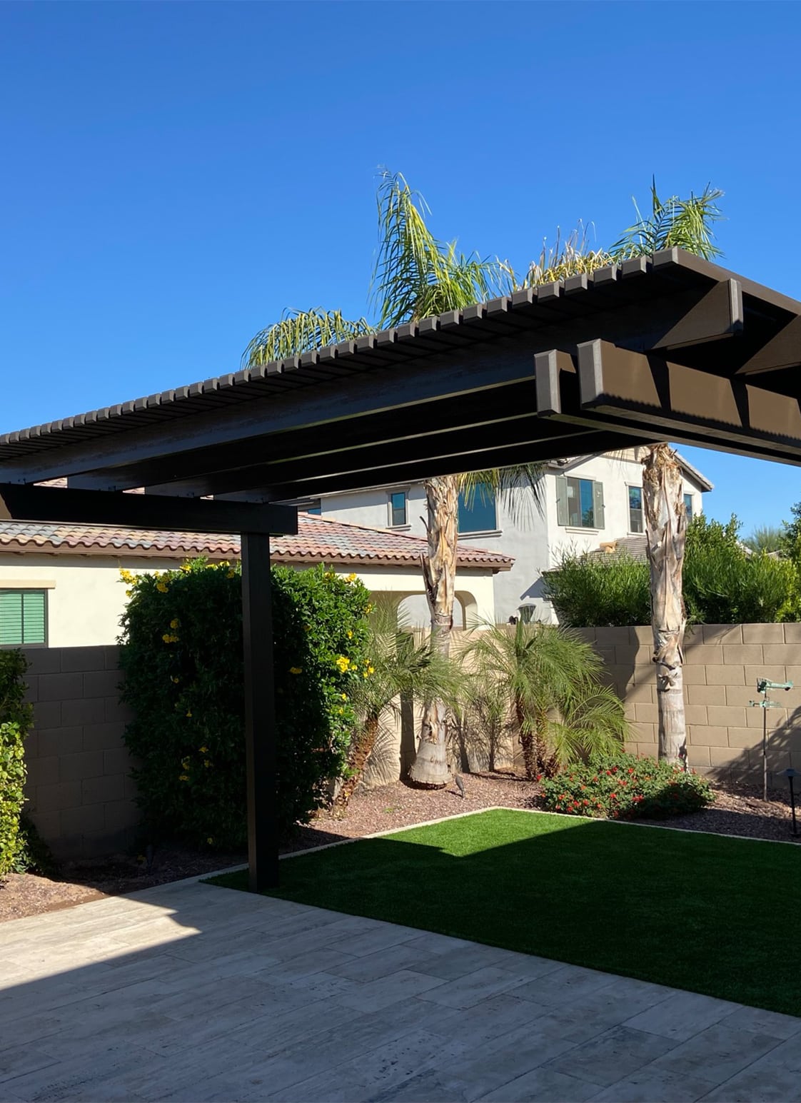 Pergola installation services in Mesa, AZ